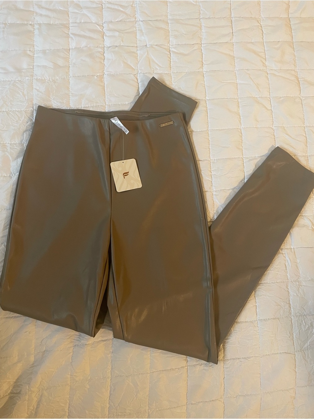 Fabletics Vegan Leather Leggings